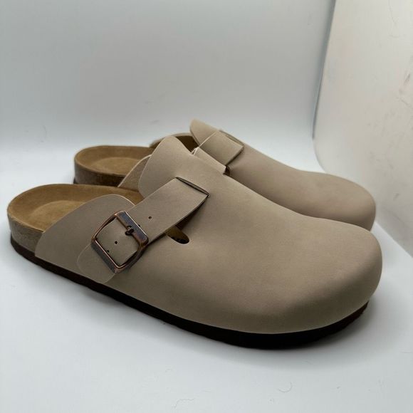 CUSHIONAIRE Womens Clog 11 SAND - Picture 1 of 7